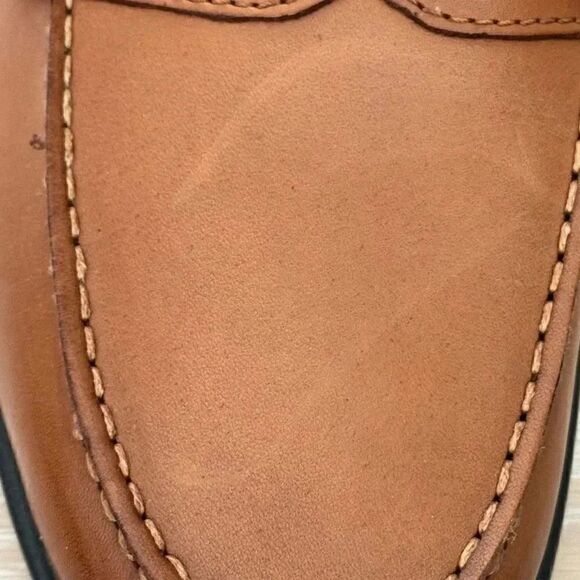 Rockport Men’s Brown Leather Round Toe Penny Loafer Oxford Stylish Shoes SZ 12 - Picture 16 of 16